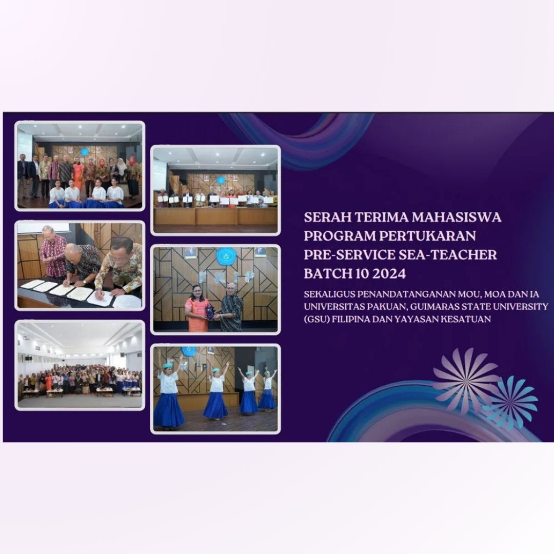 Serah Terima Mahasiswa Program Pertukaran Pre-Service Sea-Teacher Batch-10 2024